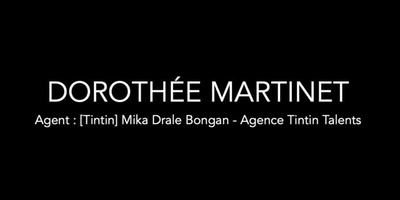 Showreel DOROTHÉE MARTINET 2026