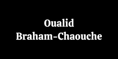 Showreel OUALID BRAHAM-CHAOUCHE 2026